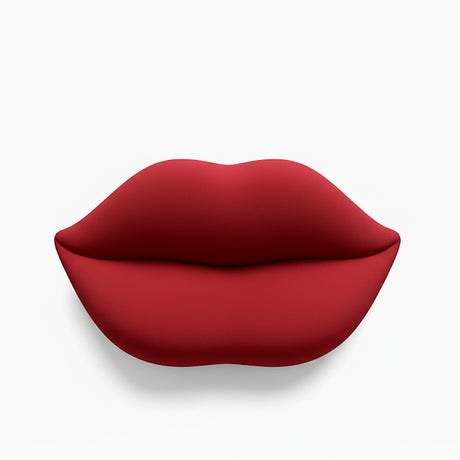 Sofá Bocca Ivory Rojo 180x95cm De Un Puesto sin Apoya Brazos - SOFAS Y POLTRONAS | Bylmo