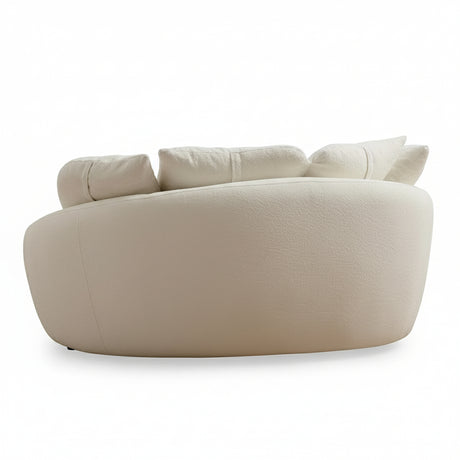 Sofá Altadena Beige Claro 121x67cm De Dos Puestos con Apoya Brazos - SOFAS Y POLTRONAS | Bylmo