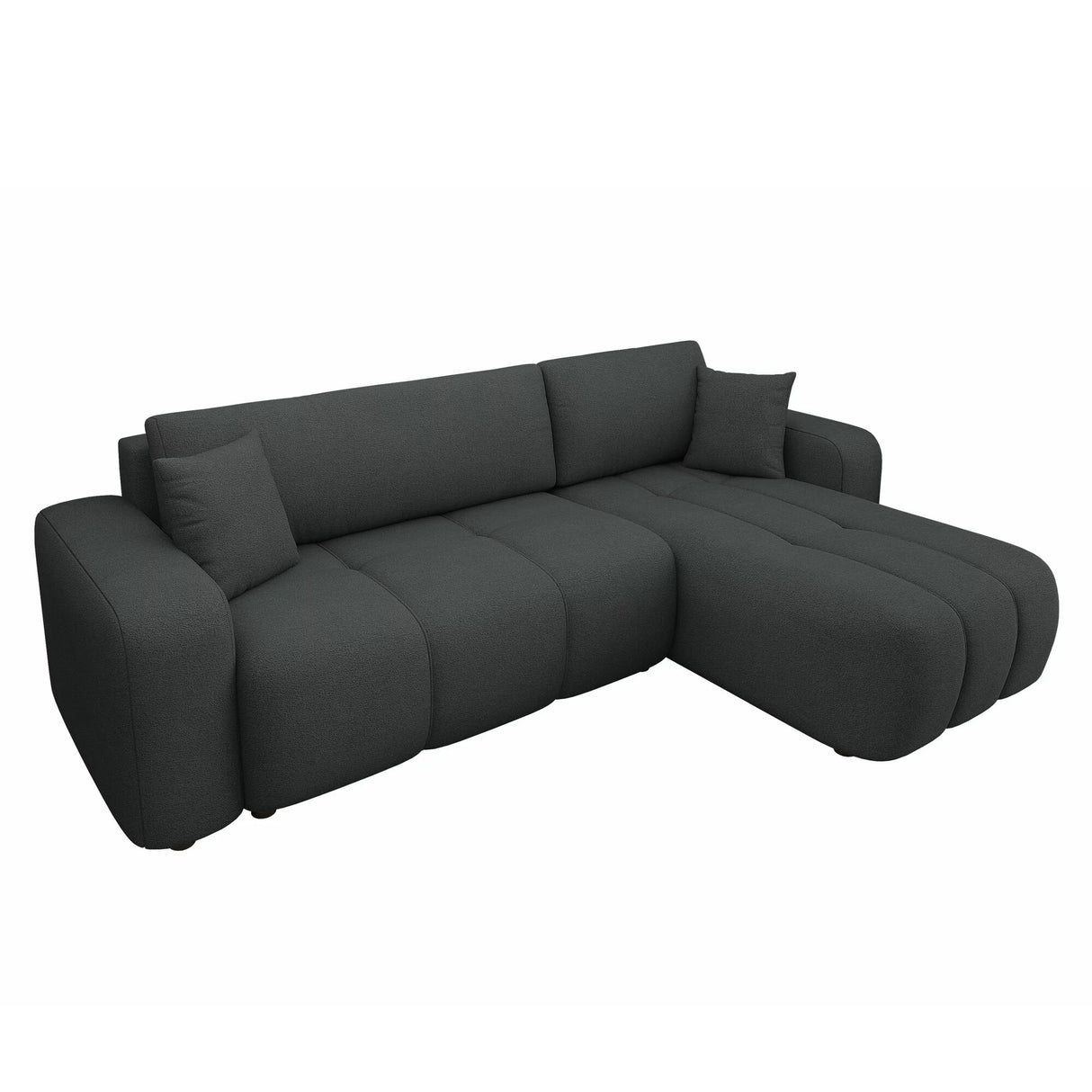 Sofá Essensa Wengue 220x79cm De Tres Puestos con Resposapies con Apoya Brazos - SOFAS Y POLTRONAS | Bylmo