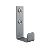 Perchero Gris 2x7.5cm de Pared con Un Gancho - PERCHEROS | Bylmo