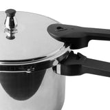 Olla a Presión Kalley Plateado 48.1x24.4cm de 0.7 Litros Apta para Inducción - OLLAS Y SARTENES | Bylmo