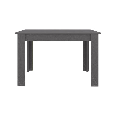 Mesa de Comedor Portofino Onix 120x75.6cm Cuadrado de Cuatro Puestos sin Sillas - COMEDORES | Bylmo