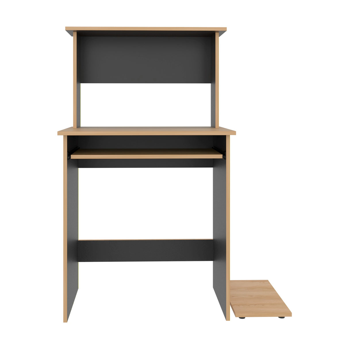 Centro de Computo Fresno y Wengue 69.1x119cm sin Cajones - ESCRITORIOS | Bylmo