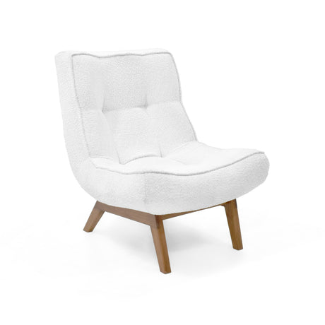 Poltrona Samoa Blanco 77x87cm de Un Puesto y sin Apoya Brazos - SOFAS Y POLTRONAS | Bylmo