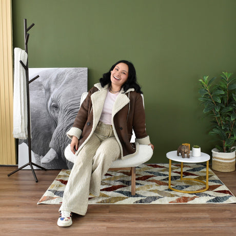 Poltrona Samoa Blanco 77x87cm de Un Puesto y sin Apoya Brazos - SOFAS Y POLTRONAS | Bylmo