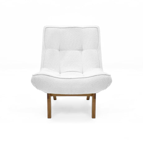 Poltrona Samoa Blanco 77x87cm de Un Puesto y sin Apoya Brazos - SOFAS Y POLTRONAS | Bylmo