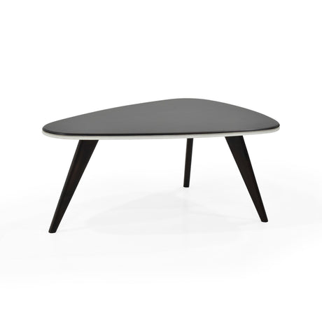 Mesa de Centro Drop Wengue 83x36cm Ovalado con Patas - MESAS DE CENTRO | Bylmo