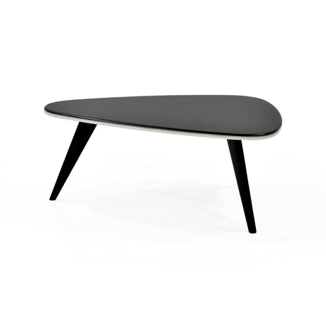 Mesa de Centro Drop Wengue 83x36cm Ovalado con Patas - MESAS DE CENTRO | Bylmo