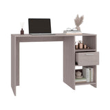 Escritorio Omma Gris Positano 110x73cm Con Un Cajón - ESCRITORIOS | Bylmo
