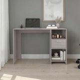 Escritorio Omma Gris Positano 110x73cm Con Un Cajón - ESCRITORIOS | Bylmo