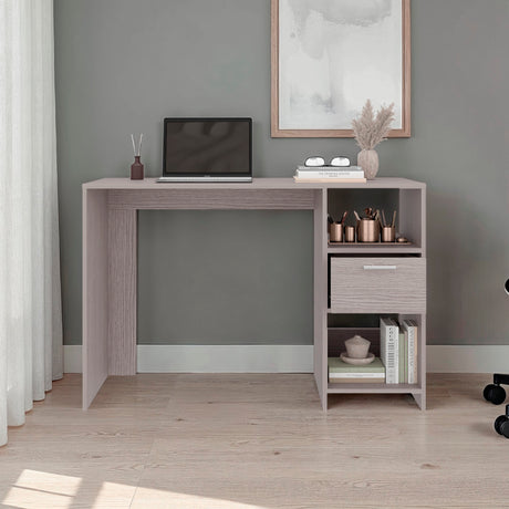 Escritorio Omma Gris Positano 110x73cm Con Un Cajón - ESCRITORIOS | Bylmo