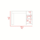 Escritorio Omma Gris Positano 110x73cm Con Un Cajón - ESCRITORIOS | Bylmo