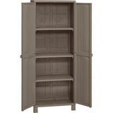 Armario para Ropa Rimax Home Moca 66.5x169.5cm con Cuatro Compartimientos y con Tres Entrepaños - CLOSETS | Bylmo