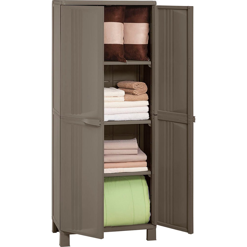 Armario para Ropa Rimax Home Moca 66.5x169.5cm con Cuatro Compartimientos y con Tres Entrepaños - CLOSETS | Bylmo