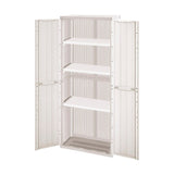 Armario para Ropa Rimax Home Almendra 67.6x163.3cm con Cuatro Compartimientos y con Tres Entrepaños - CLOSETS | Bylmo