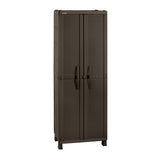 Armario para Ropa Rimax Rattan Wengue 65x189cm con Cinco Compartimientos y con Cuatro Entrepaños