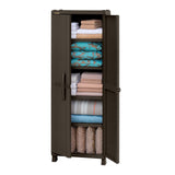 Armario para Ropa Rimax Rattan Wengue 65x189cm con Cinco Compartimientos y con Cuatro Entrepaños - CLOSETS | Bylmo