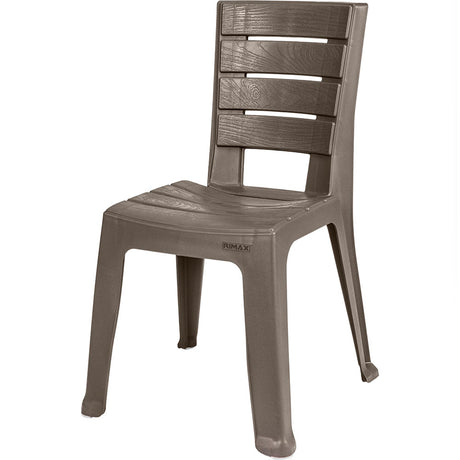 Silla Rimax Barú Moca 46.9x81.6cm con Espaldor y sin Apoya Brazos - SILLAS Y BUTACOS | Bylmo