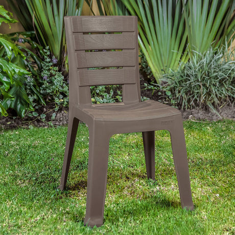 Silla Rimax Barú Moca 46.9x81.6cm con Espaldor y sin Apoya Brazos - SILLAS Y BUTACOS | Bylmo