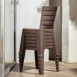 Silla Rimax Barú Moca 46.9x81.6cm con Espaldor y sin Apoya Brazos - SILLAS Y BUTACOS | Bylmo