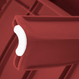 Silla Rimax Barú Rojo Merlot 59x82.5cm con Espaldor y con Apoya Brazos - SILLAS Y BUTACOS | Bylmo