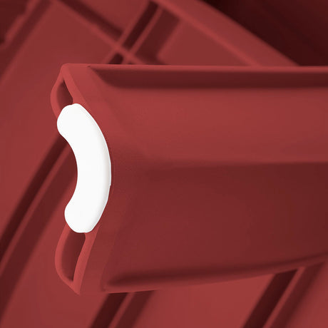 Silla Rimax Barú Rojo Merlot 59x82.5cm con Espaldor y con Apoya Brazos - SILLAS Y BUTACOS | Bylmo