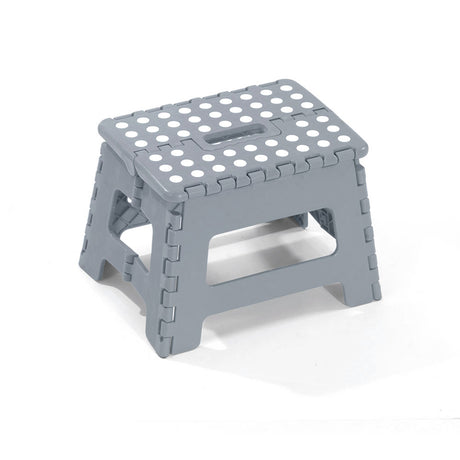 Butaco Rimax Plegable Gris 31.5x22cm sin Espaldar y sin Apoya Brazos - SILLAS Y BUTACOS | Bylmo