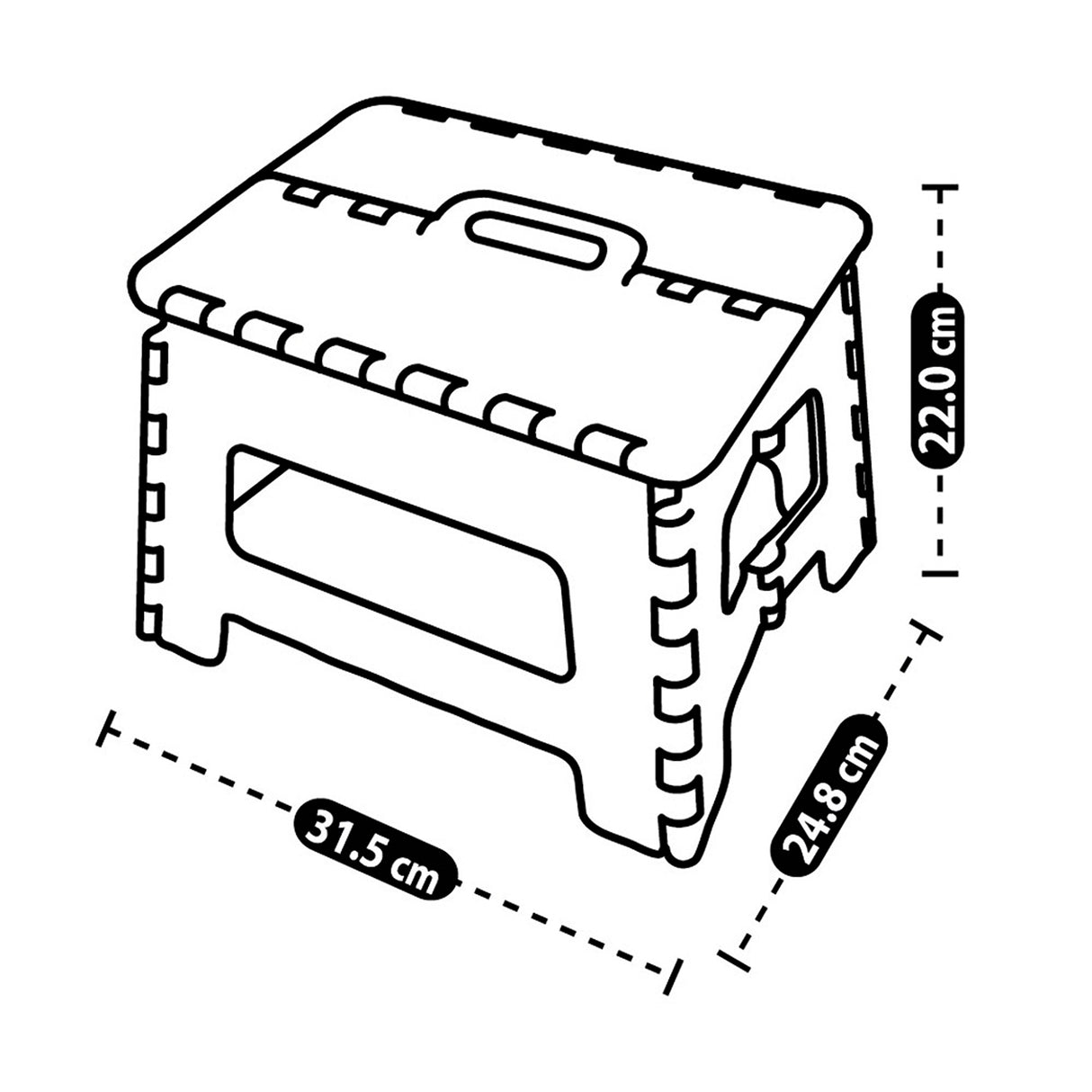 Butaco Rimax Plegable Gris 31.5x22cm sin Espaldar y sin Apoya Brazos - SILLAS Y BUTACOS | Bylmo