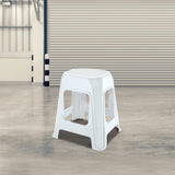 Butaco Rimax Blanco 41.5x46.2cm sin Espaldar y sin Apoya Brazos - SILLAS Y BUTACOS | Bylmo