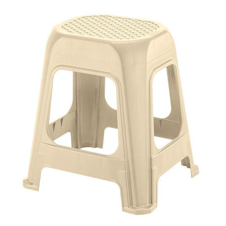 Butaco Rimax Taupe 41.5x46.2cm sin Espaldar y sin Apoya Brazos - SILLAS Y BUTACOS | Bylmo