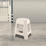 Butaco Rimax Taupe 41.5x46.2cm sin Espaldar y sin Apoya Brazos - SILLAS Y BUTACOS | Bylmo