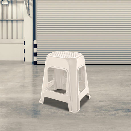 Butaco Rimax Taupe 41.5x46.2cm sin Espaldar y sin Apoya Brazos - SILLAS Y BUTACOS | Bylmo