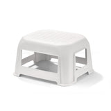 Butaco Rimax Blanco 41.5x23.7cm sin Espaldar y sin Apoya Brazos - SILLAS Y BUTACOS | Bylmo