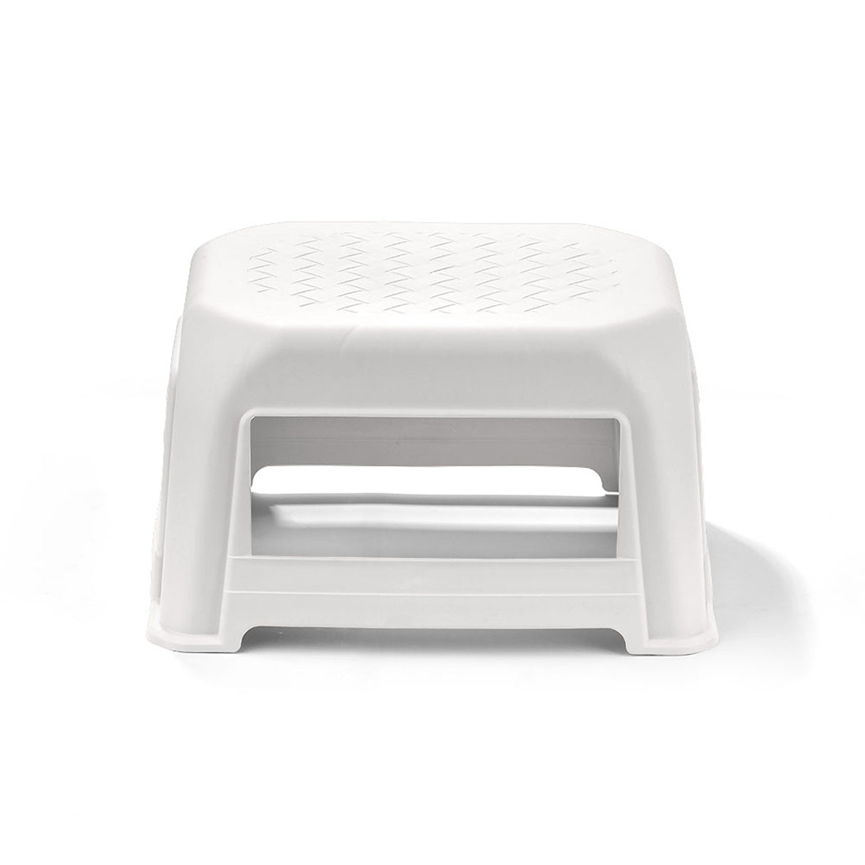 Butaco Rimax Blanco 41.5x23.7cm sin Espaldar y sin Apoya Brazos - SILLAS Y BUTACOS | Bylmo