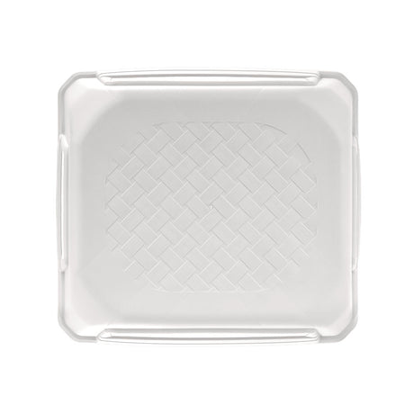 Butaco Rimax Blanco 41.5x23.7cm sin Espaldar y sin Apoya Brazos - SILLAS Y BUTACOS | Bylmo