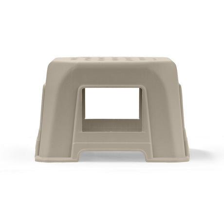 Butaco Rimax Beige 41.5x23.7cm sin Espaldar y sin Apoya Brazos - SILLAS Y BUTACOS | Bylmo