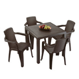 Silla Rimax Eterna Wengue 57x80.6cm con Espaldor y con Apoya Brazos - SILLAS Y BUTACOS | Bylmo