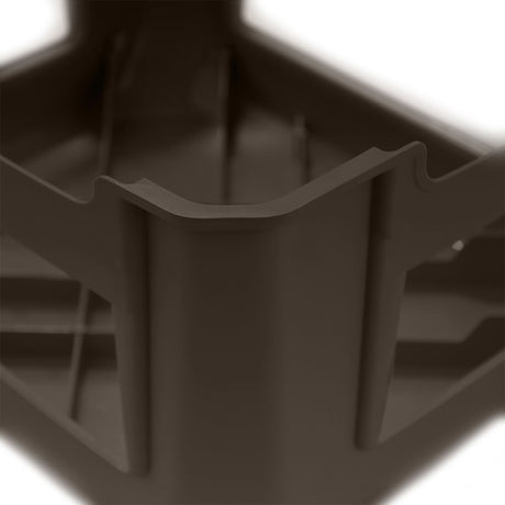 Butaco Rimax Wengue 41.5x23.7cm sin Espaldar y sin Apoya Brazos - SILLAS Y BUTACOS | Bylmo