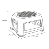 Butaco Rimax Wengue 41.5x23.7cm sin Espaldar y sin Apoya Brazos - SILLAS Y BUTACOS | Bylmo
