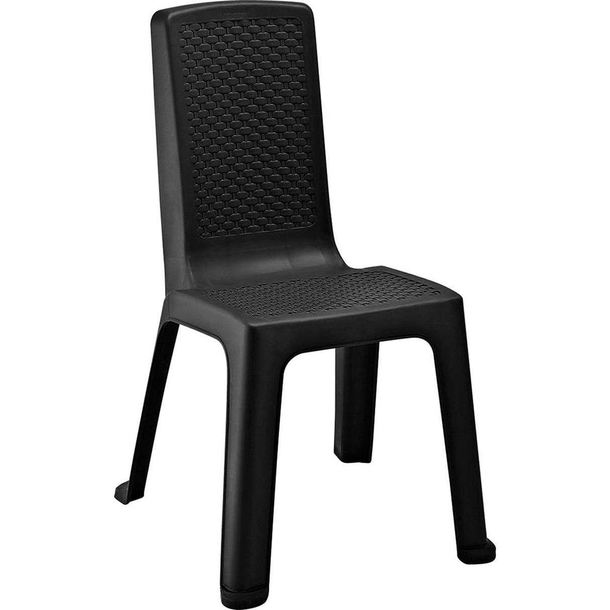 Silla Rimax Eterna Negro 49x86.5cm con Espaldor y sin Apoya Brazos - SILLAS Y BUTACOS | Bylmo