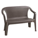 Silla Rimax Eterna Wengue 114x79.5cm con Espaldor y con Apoya Brazos - SILLAS Y BUTACOS | Bylmo