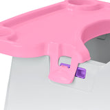 Silla Comedor para Bebé Rimax Rosado 60x77cm con Espaldor y con Apoya Brazos - SILLAS Y BUTACOS | Bylmo