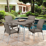 Silla Rimax Shia Moca 56x82.4cm con Espaldor y con Apoya Brazos - SILLAS Y BUTACOS | Bylmo