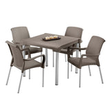 Silla Rimax Shia Moca 43.5x83.5cm con Espaldor y sin Apoya Brazos - SILLAS Y BUTACOS | Bylmo