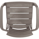 Silla Barú Moca 58x82.5cm con Espaldar y con Apoya Brazos - SILLAS Y BUTACOS | Bylmo