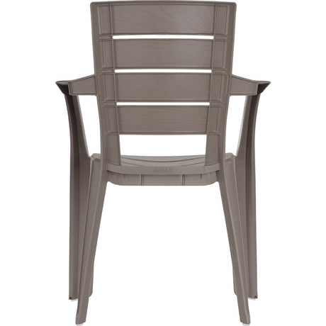 Silla Barú Moca 58x82.5cm con Espaldar y con Apoya Brazos - SILLAS Y BUTACOS | Bylmo