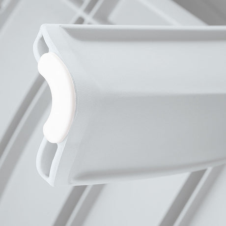 Silla Barú Gris Hielo 58x82.5cm con Espaldar y con Apoya Brazos - SILLAS Y BUTACOS | Bylmo