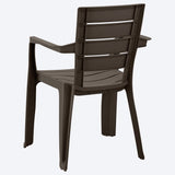 Silla Barú Wengue 58x82.5cm con Espaldar y con Apoya Brazos - SILLAS Y BUTACOS | Bylmo