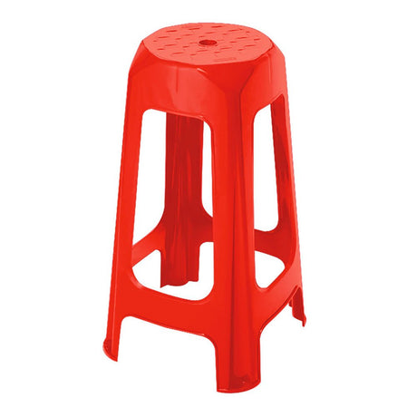 Butaco Rojo 38.5x69.5cm sin Espaldar y sin Apoya Brazos - SILLAS Y BUTACOS | Bylmo