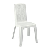 Silla Eterna Blanco Arena 57.5x86.5cm con Espaldar y sin Apoya Brazos - SILLAS Y BUTACOS | Bylmo